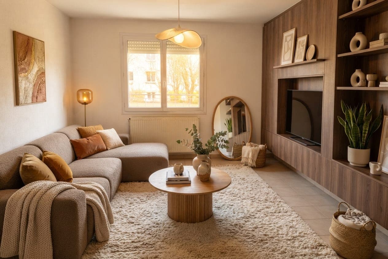 La pièce après rénovation par Roomly